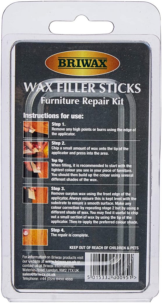 Briwax 92138 WFSD Wax Repair Sticks Dark, Various - Image 2