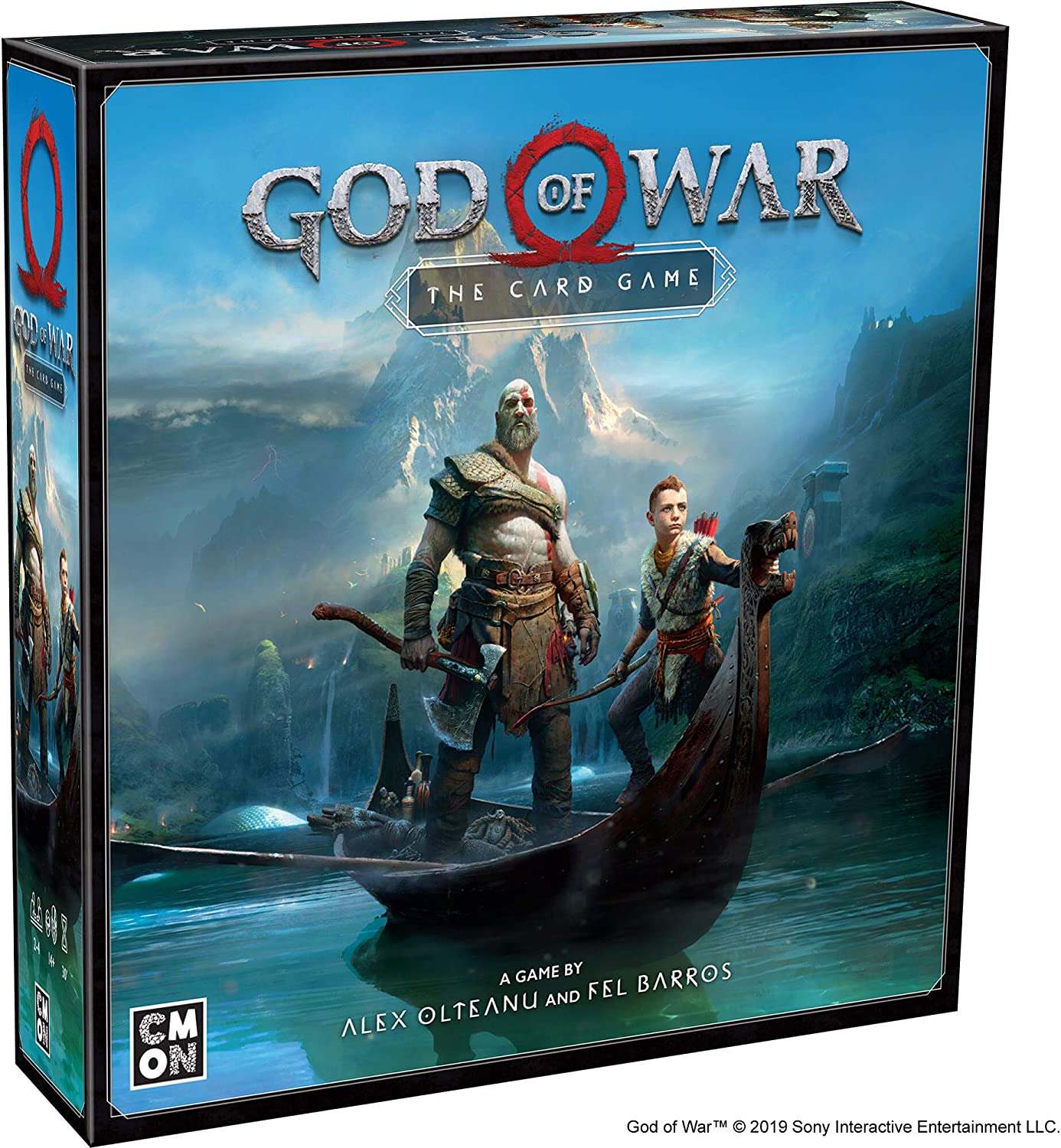 CoolMiniOrNot CMNGOW001 God of War The Card Game, Mixed Colours, Medium