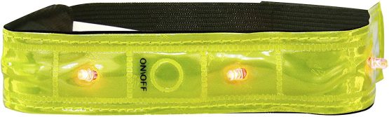 Rolson 4 LED High Visibility Arm Band - Yellow
