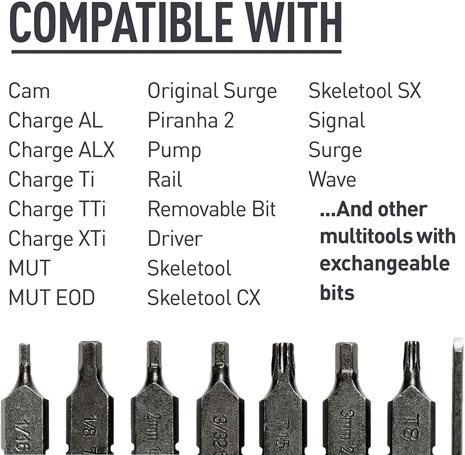 Leatherman Bit Kit Set - 42 Tools for Multi-Tools & Knives with Bit Holder - One Size, Black - Image 2
