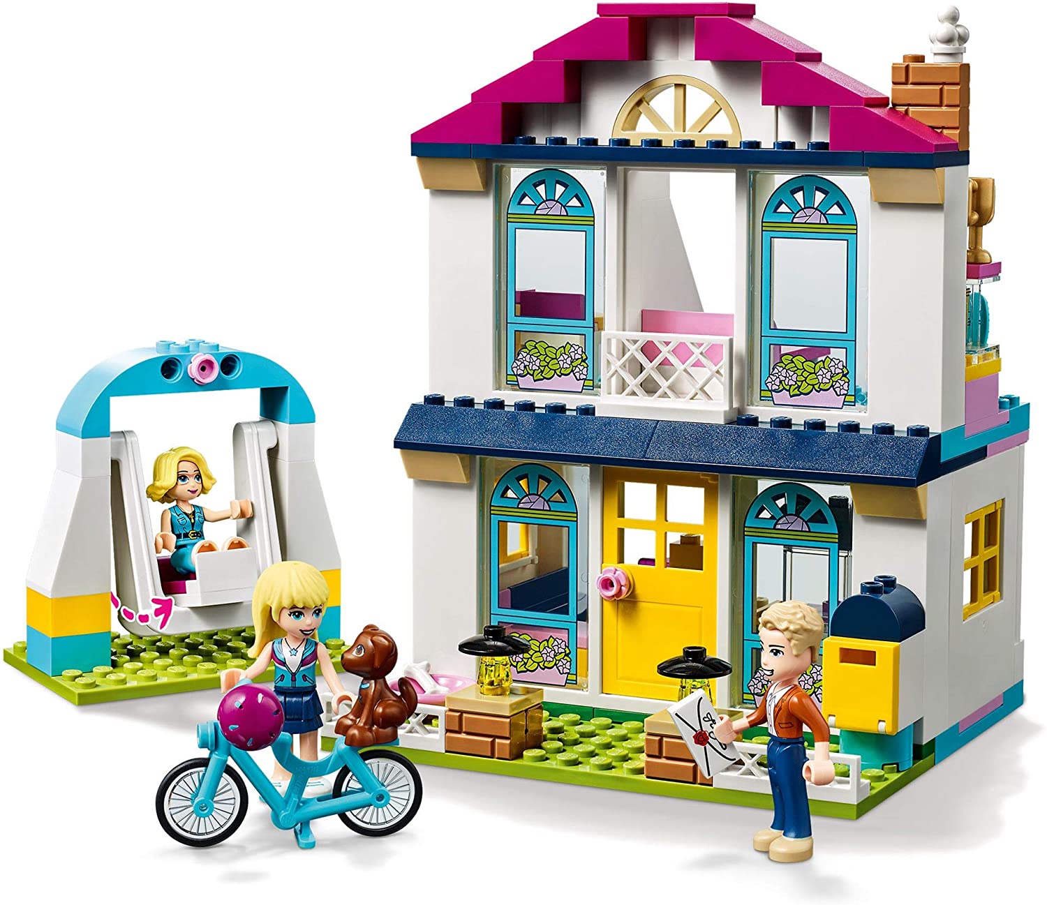 LEGO 41398 Friends 4+ Stephanie's House, Multicolor - Image 2