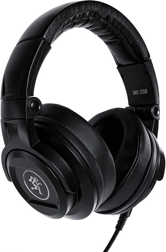 Mackie MC-250 Wired Over Ear Closed-back Collapsible Premium Studio Pro DJ Monitor PC Home Listening Headphones - Image 2