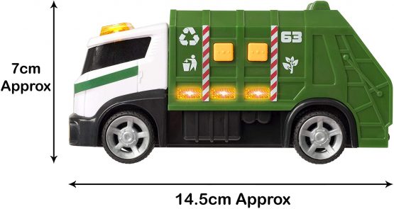 Teamsterz 1416561 Small Light and Sounds Garbage Truck - Image 2