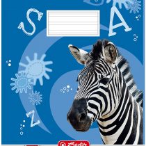 Herlitz 10767283 A4 32 Sheets Line Style 03, Motif Zebra, FSC Mixed Pack of 5)