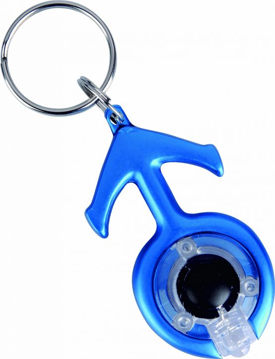 Boxer Gifts Munkees LED Man Symbol Keyrings