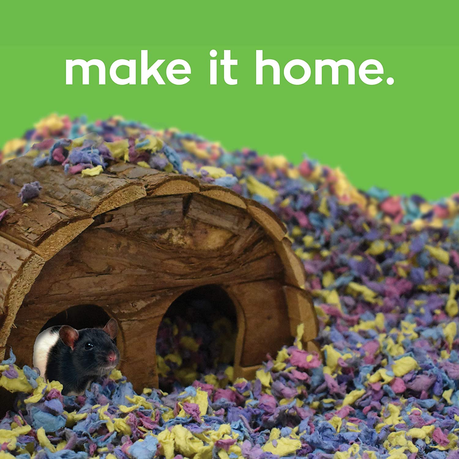 carefresh Dust-Free Confetti Natural Paper Small Pet Bedding with Odor Control, 10 L - Image 3