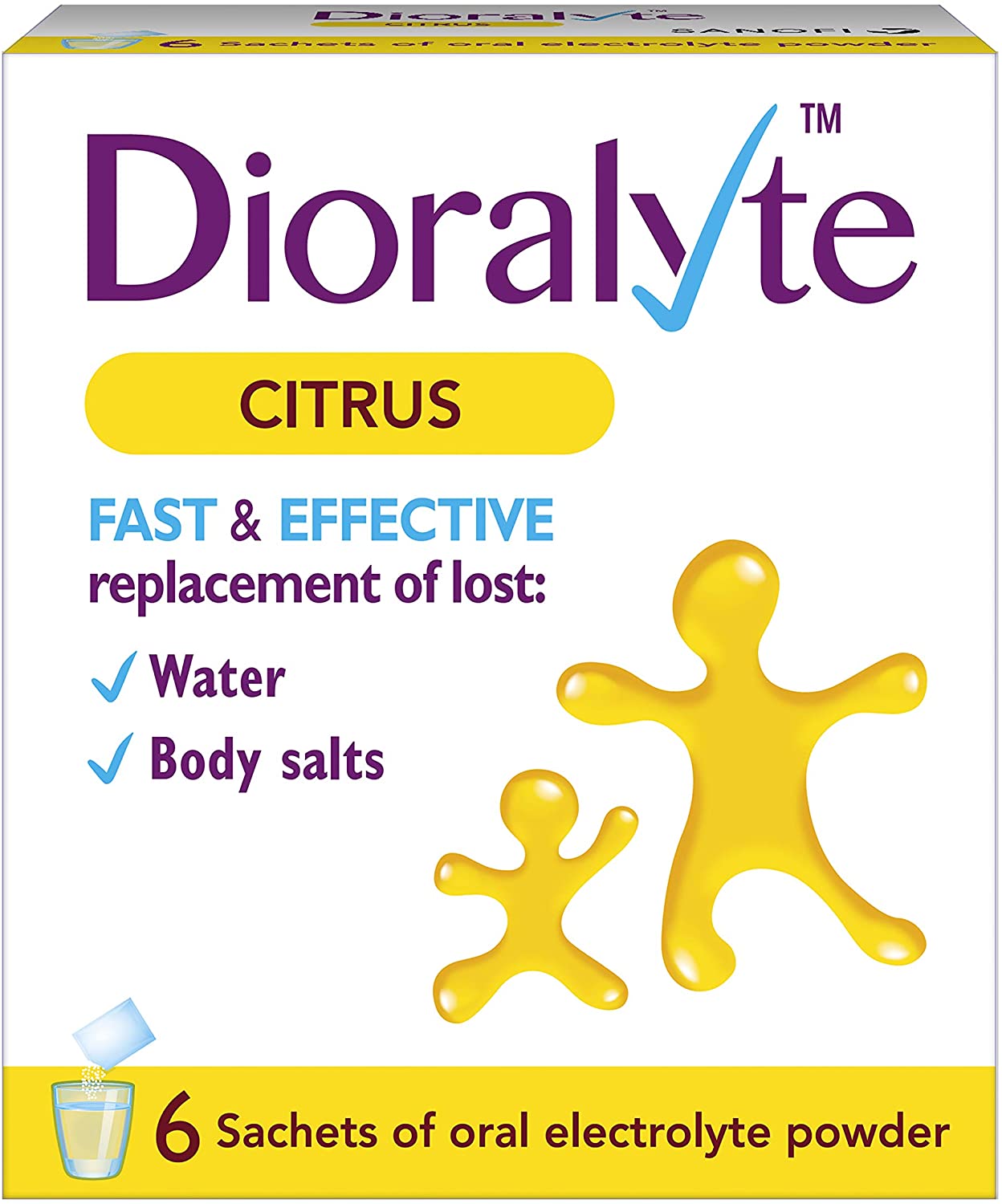 Dioralyte Supplement Replacement of Lost Body Water & Salts Sachets