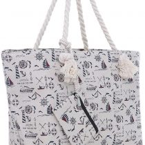 Large beach bag water resistant with zip