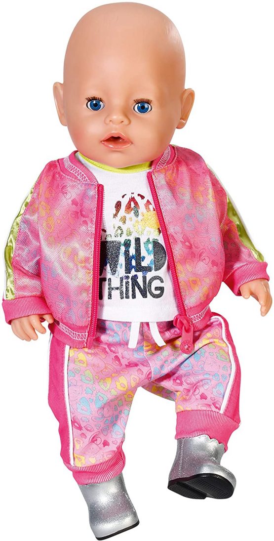 BABY born 828335 Deluxe Trendy Pink Set 43cm, Multi - Image 2