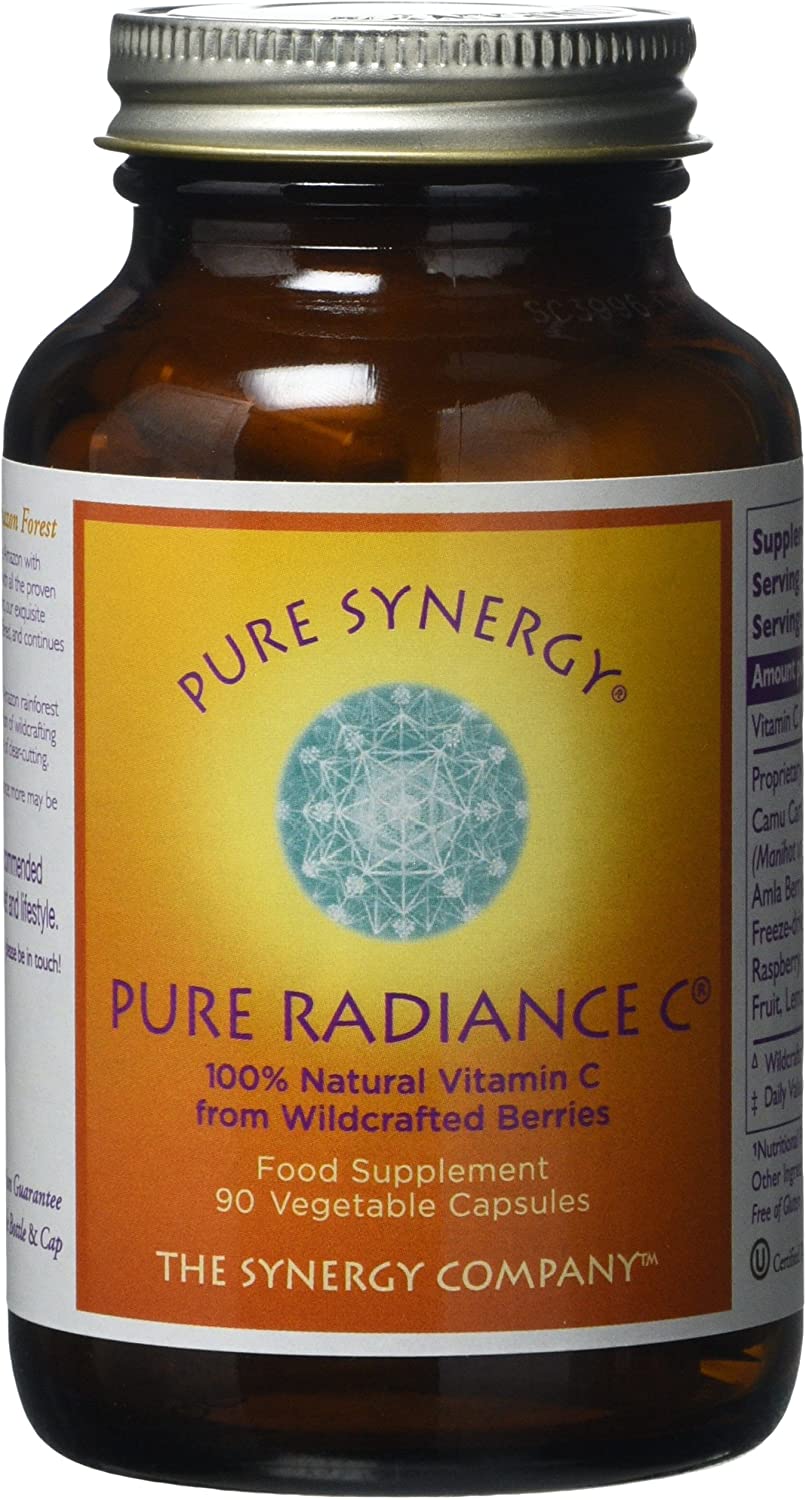 The Synergy Company Pure Radiance C Capsules 90, Orange, 90 count (Pack of 1)