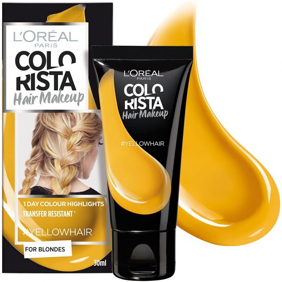 L'Oréal Paris Colorista Number 8 Hair Make Up, 30 ml, Yellow