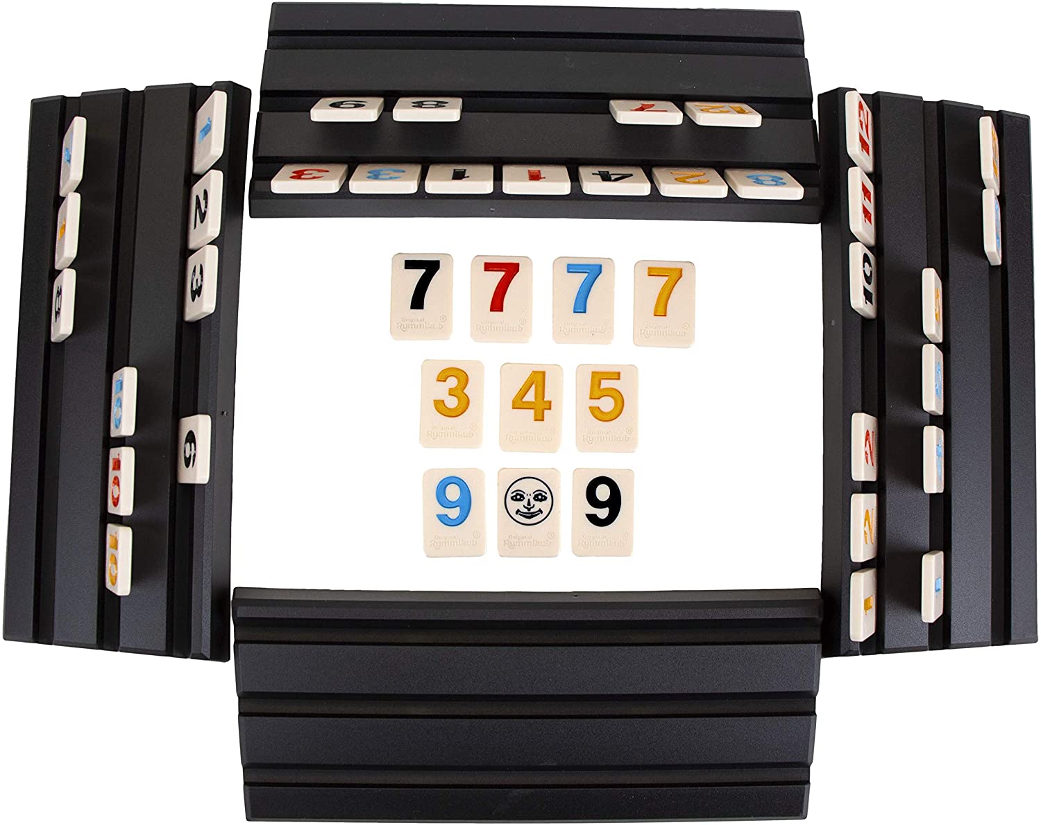 Rummikub: Large Numbers Edition, Green,orange, 2 inches x 13.25 inches x 0.1 inches - Image 3