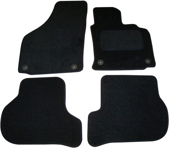 Sakura SS4688 Carpet Floor Mat, Black Trim