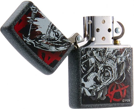Zippo Lighter, Brass, Chrome, 5.5 x 3.5 x 1 cm - Image 2