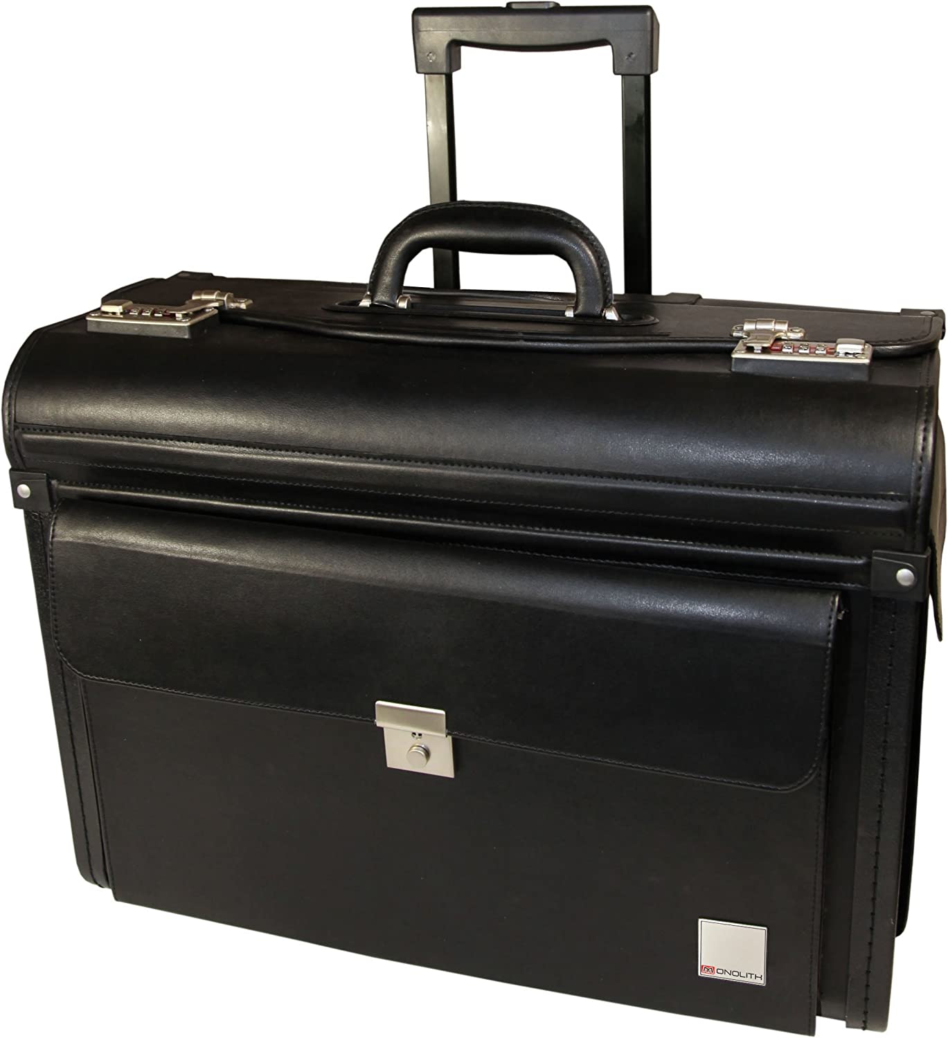 Monolith PVC Rolling Pilot Data Case,Black, 48 cm - BigaMart
