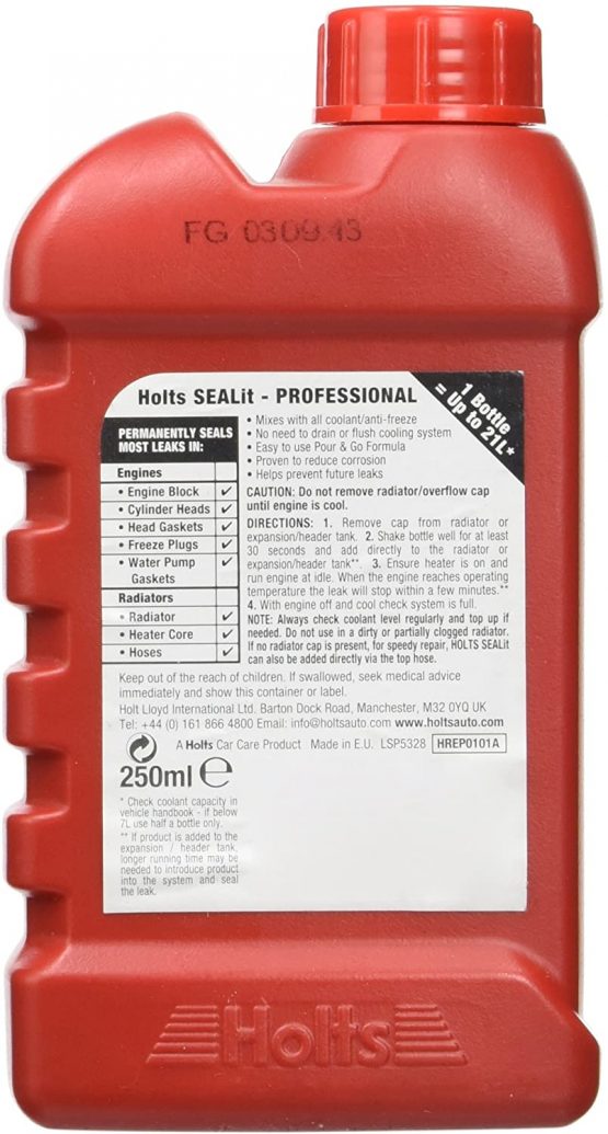 Holts Sealit Leak Repair 250ml - Image 2