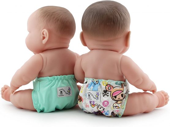 Kanga Care Rumparooz Doll Nappy Set, tokiBambino and Sweet - Image 4