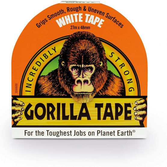 Gorilla 3044600 Tape Duct Tape White 48mm x 27m