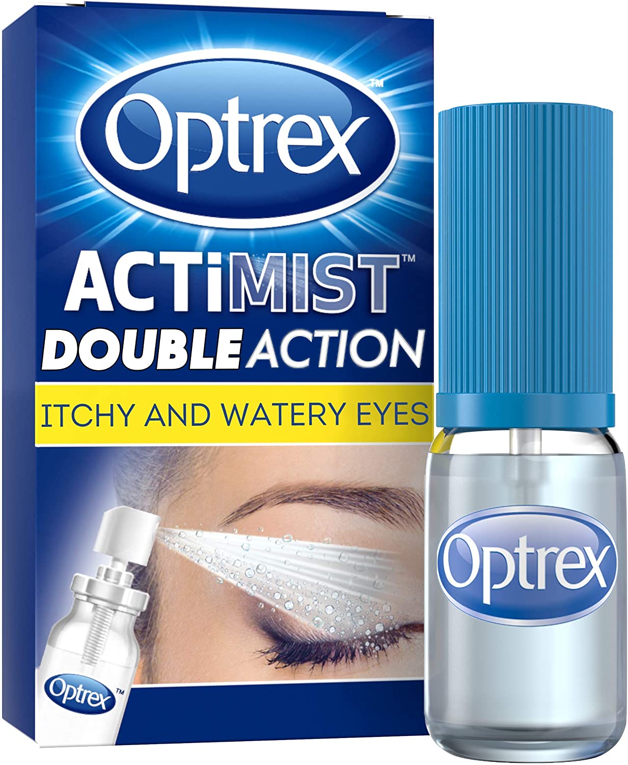 Optrex ActiMist Soothing and Protecting Eye Drops Spray, 10 ml - Image 3