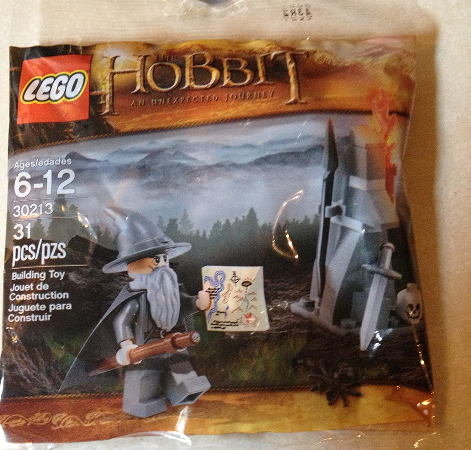 Lego 30213 The Hobbit Gandalf Minifigure, Multicolor, Small