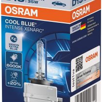 Osram 66140CBI XENARC Cool Blue Intense D1S HID Xenon Arc Tubes, Discharge Lamp (Single Pack)
