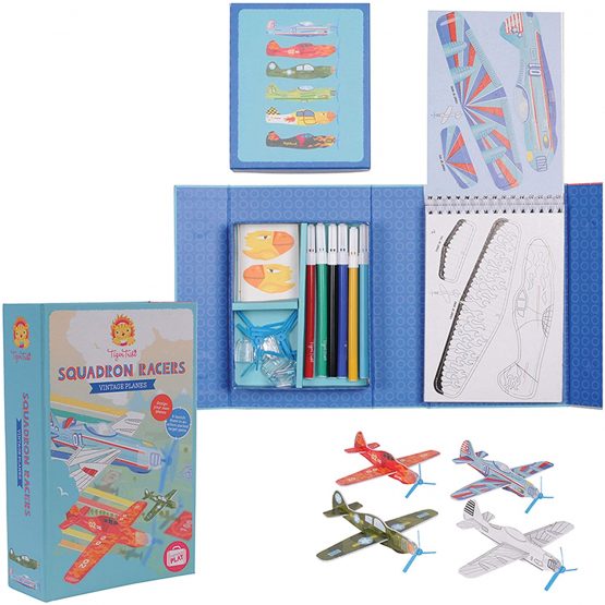 Bertoy 3760236 Creative Squadron Racers, Vintage Planes