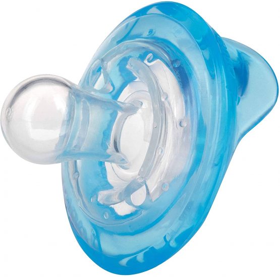 Nûby Natural FlexTM Dummies Cherry Shape Blue & Red 6-36 Months - Image 2