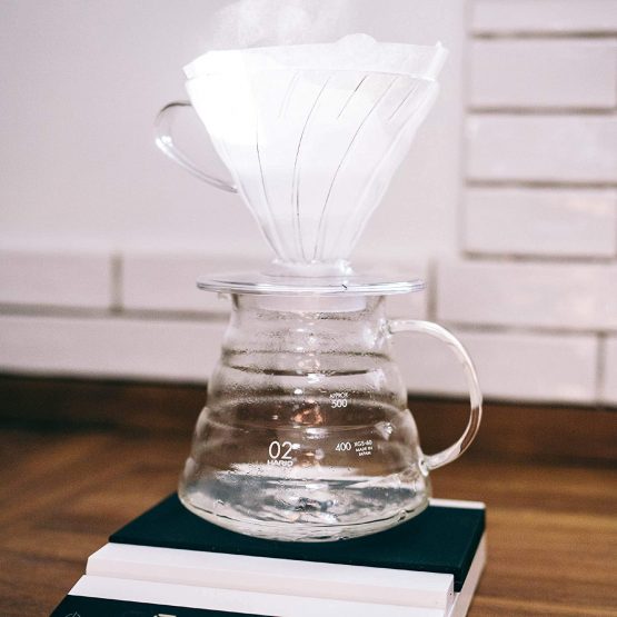 Hario Paper Filters for V60 Dripper Coffee Maker, Compatible with Size 02, White, 1-100pcs - Image 3