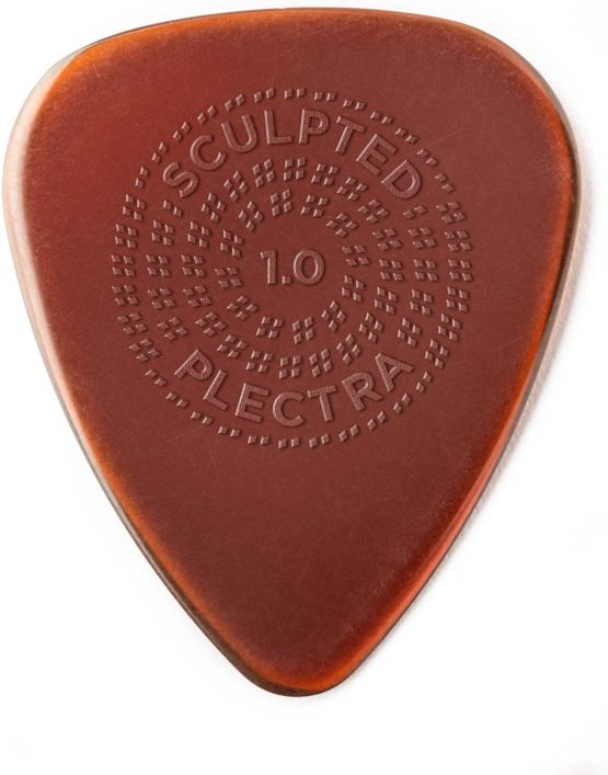 Dunlop 510P10 Primetone Standard 1.0mm Sculpted Plectra (Grip) - 3 Pack - Image 2