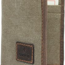 Mala CACTUS Collection Compact Canvas Wallet with RFID Protection 633_81 Khaki