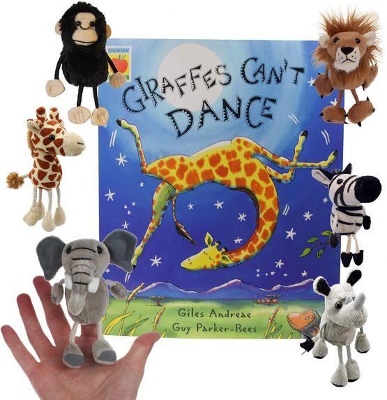 Giraffes Can’t Dance - Book and Finger Puppet