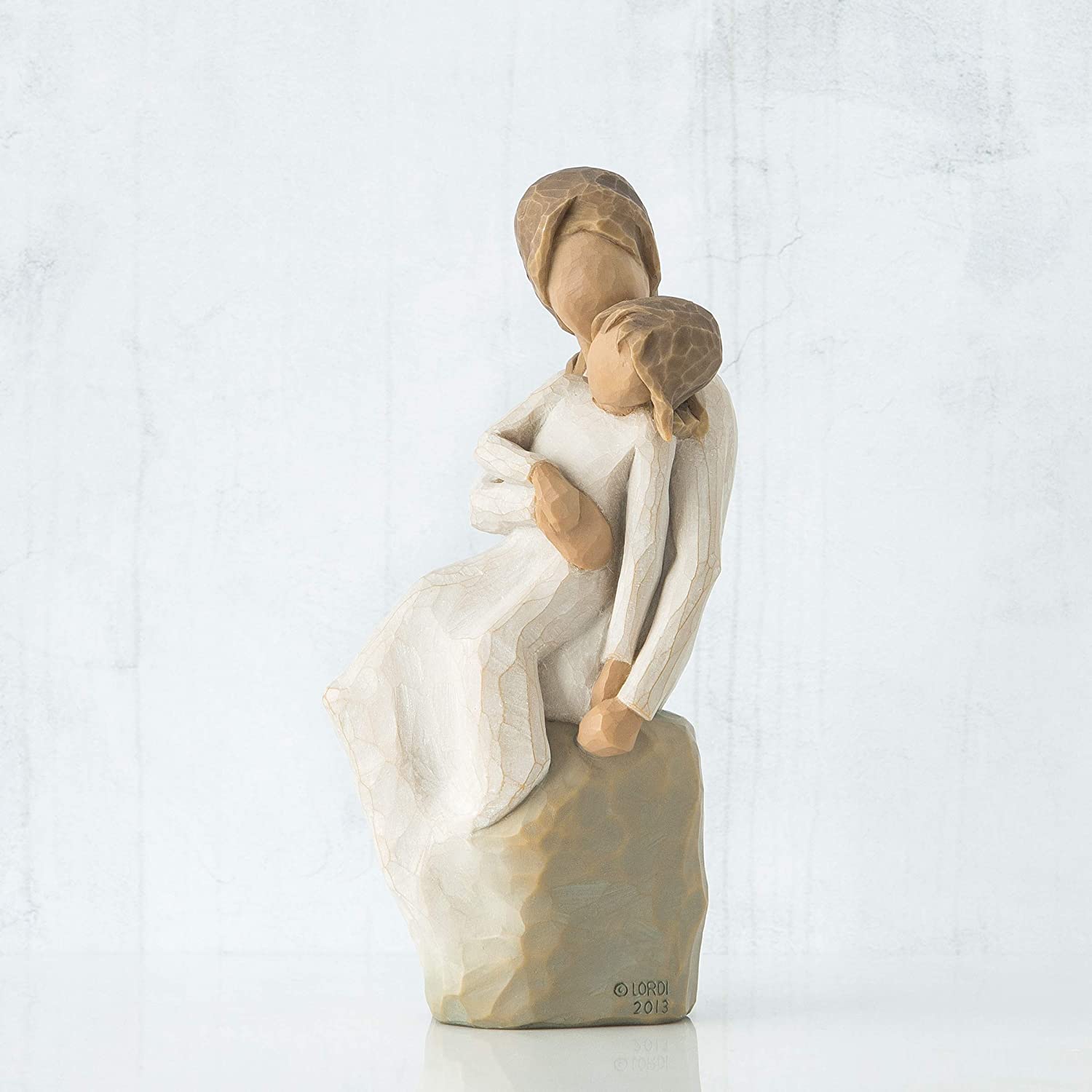 Willow Tree Mother Daughter Figurine, Multicolor, 4.75 x 4.5 - Image 3