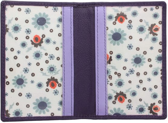 Mala Leather CARA Collection Travel Pass / Oyster Card Holder 620TC_73 Grey - Image 2