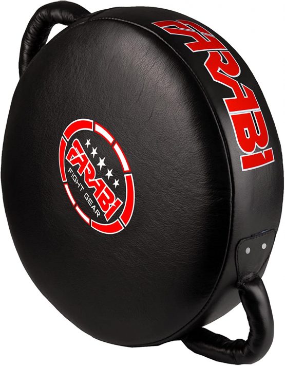 Farabi Real Leather Strike Pad Boxing Pads Muay Thai MMA Taekwondo Kickboxing Punching training Pads Focus pad dummy pads strike anywhere Thai pad kick pad training punching sparring pads.