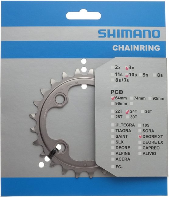 Shimano M780 10x3S 24D Chainring 2015 - Image 2