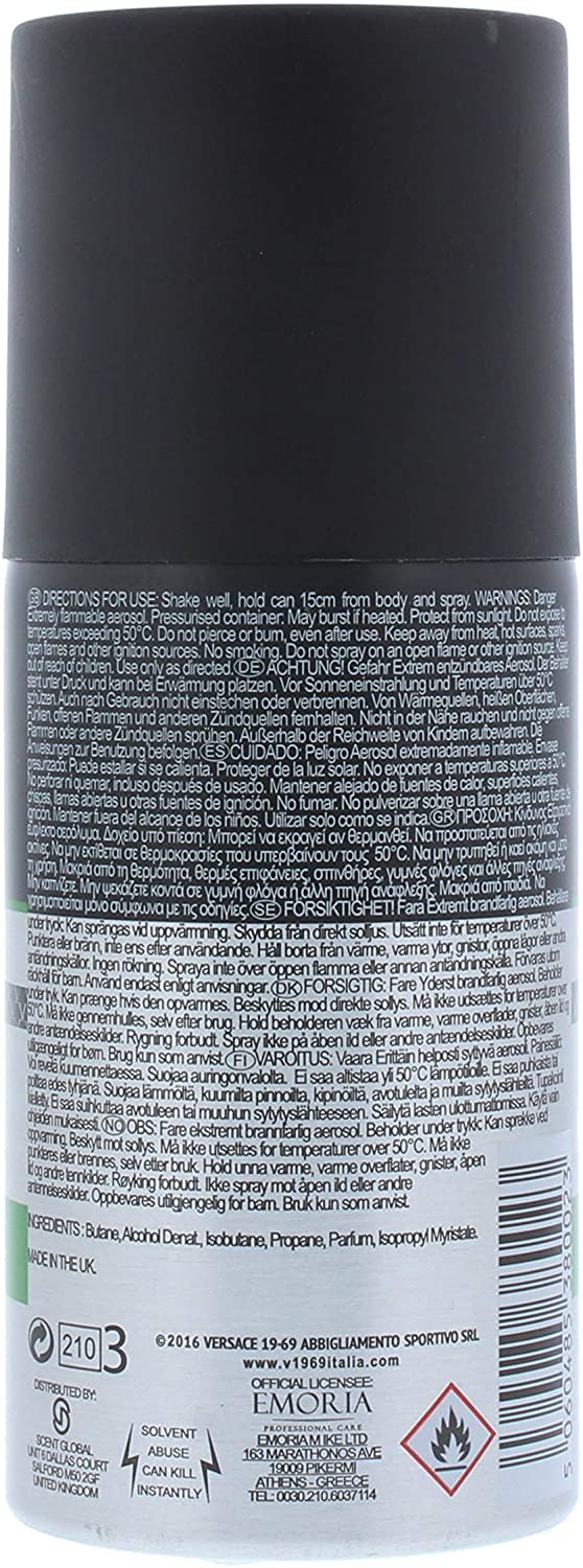 V 19.69 Fresh Body Spray 150ml, White, 150 ml (Pack of 1) - Image 2