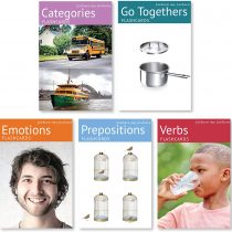 Picture My Picture Feelings and Emotions, Prepositions, Verbs, Categories and Go Togethers Flash Card Pack | Speech Therapy Materials, ESL Materials (Volume 2)