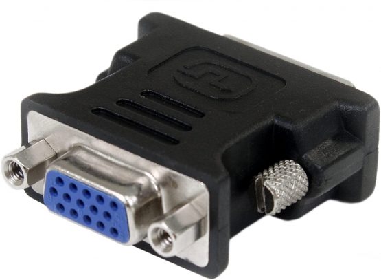 StarTech DVI to VGA Cable Adapter - Black - M/F - DVI-I to VGA Converter Adapter (DVIVGAMFBK) - Image 2