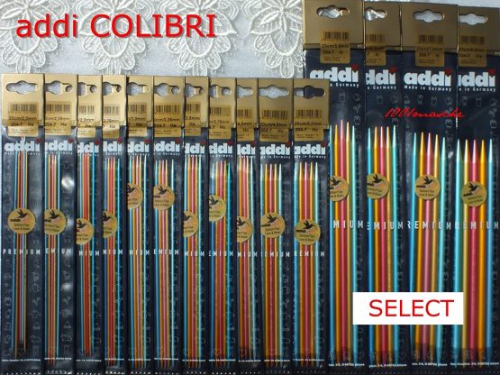 Addi Colibri Double Pointed Needles, Multi-Colour 15cm 5.5mm, Metal, 24 x 6 x 1 cm - Image 3