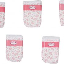 Baby Annabell Nappies for 43 cm Dolls - Easy for Small Hands, Creative Play Promotes Empathy and Social Skills, For Toddlers 3 Years and Up - 5 Pack