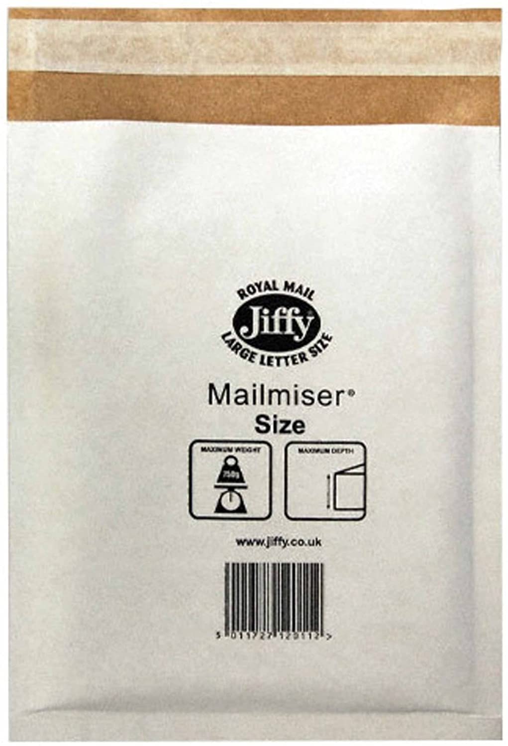 GoSecure Envelope Extra Strong Polythene 440x320mm Clear (Pack of 100) PB30303