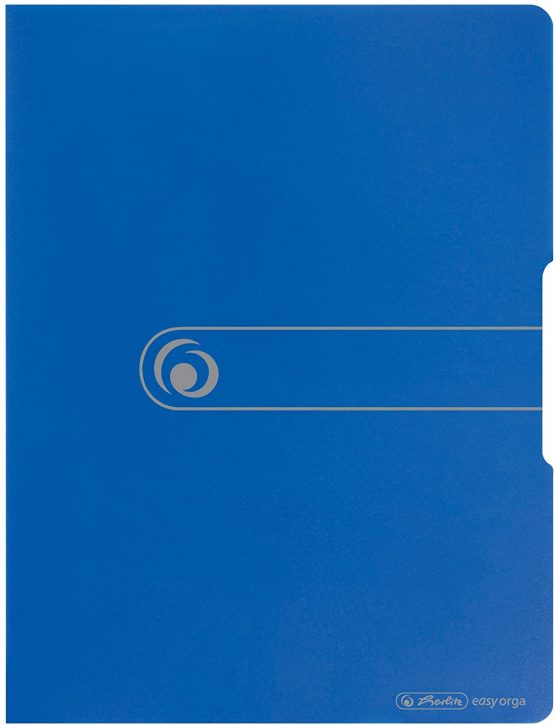 Herlitz A4 Display Book 20 Pockets Opak Blau