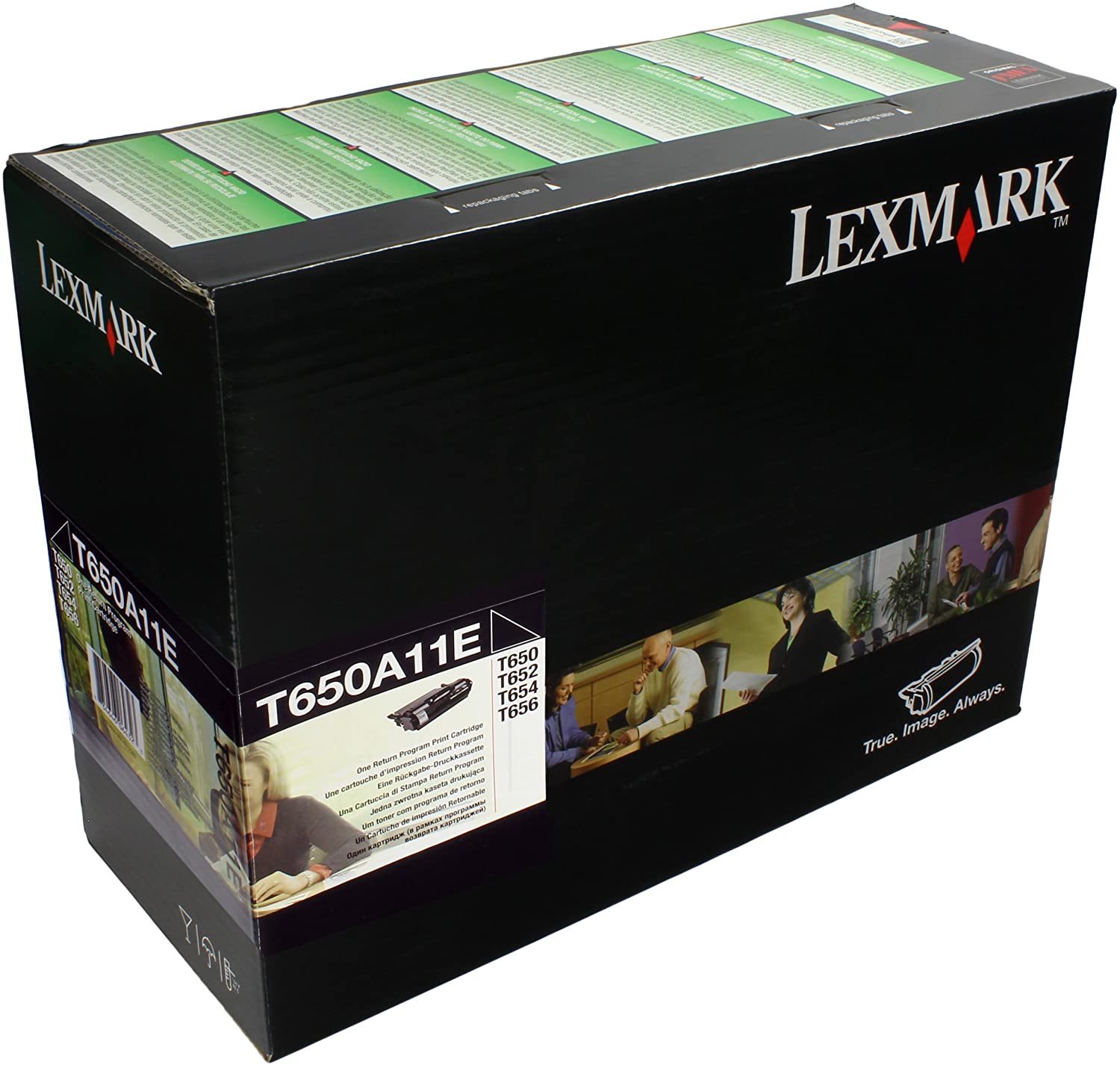Lexmark Black Rtn Toner T650A11E, Standard