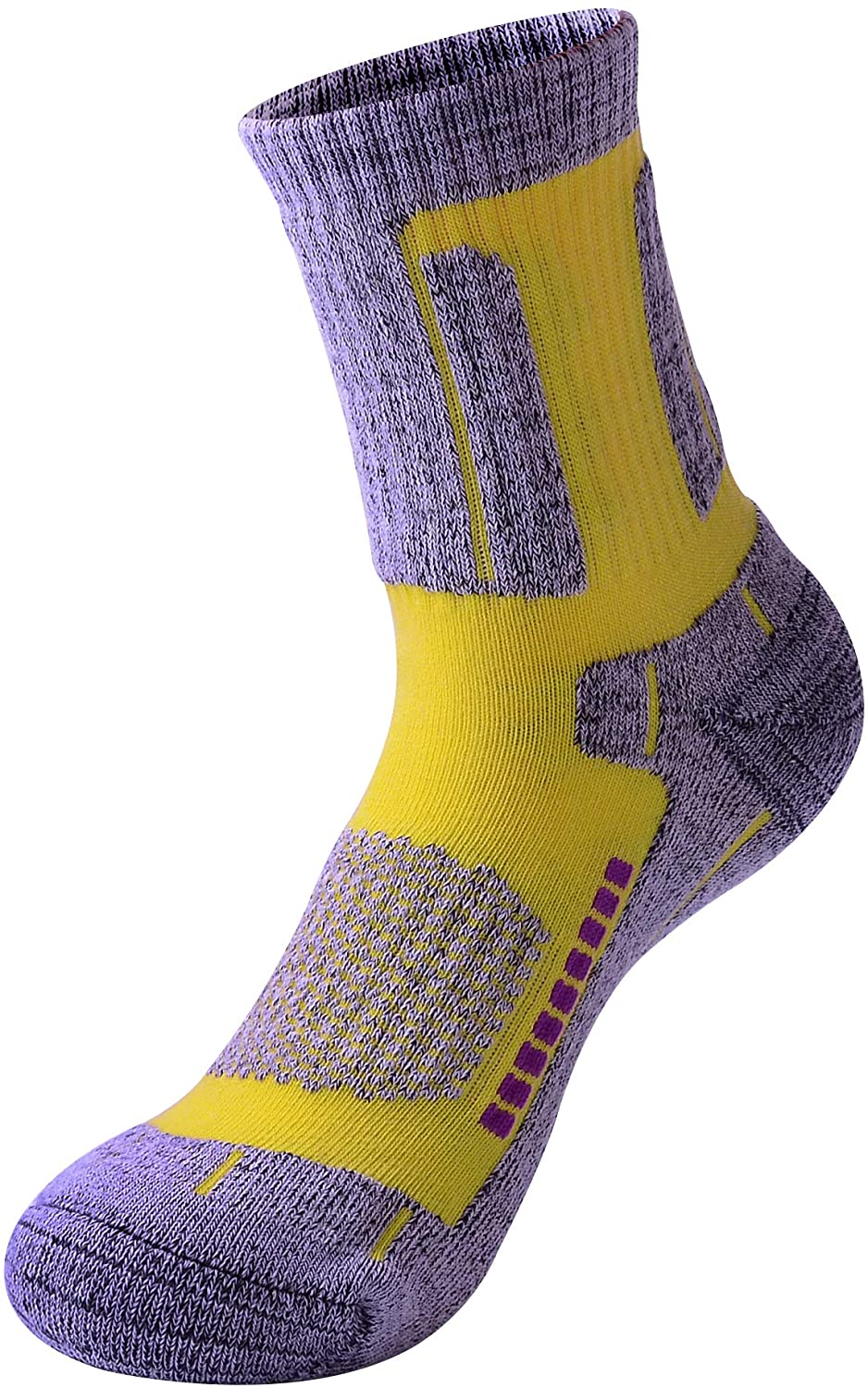 3 Pairs Men Women Hiking Walking Socks UK Size 26.5, Anti Blisters