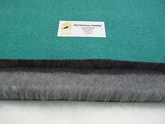 PnH Veterinary Bedding ® - Vet Bed Rectangle 76cm x 50cm - Grey - READY TO USE, SELVAGE EDGE REMOVED. - Image 3