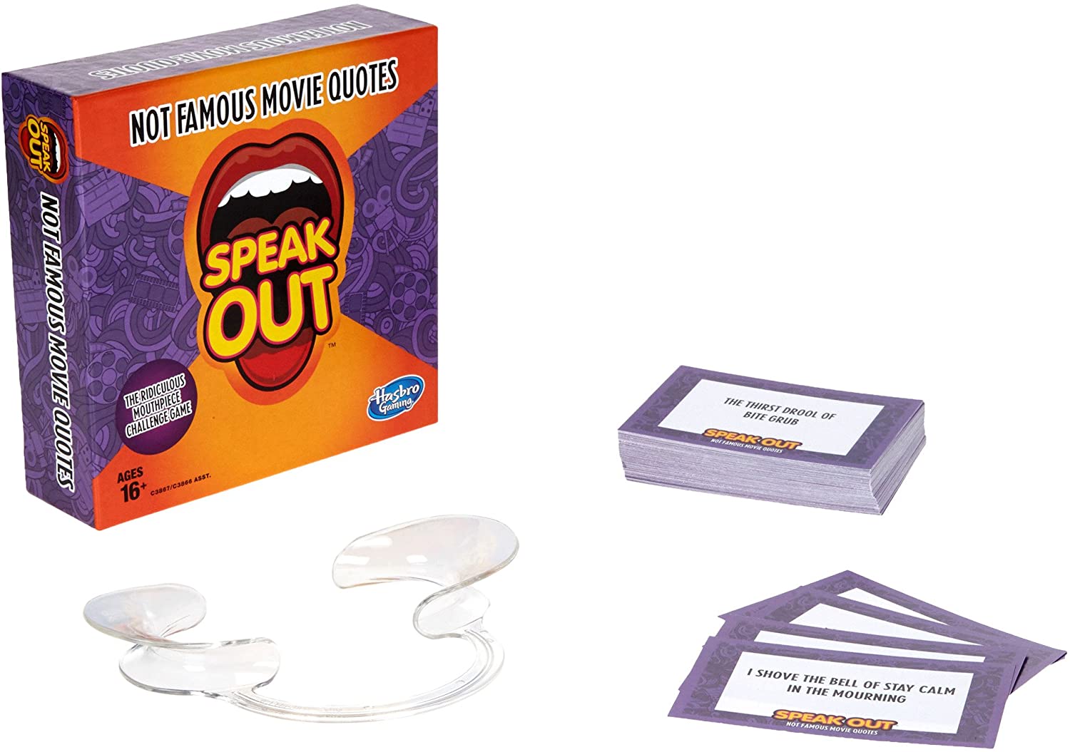 Hasbro Gaming Speak Out Expansion Pack: Not Famous Movie Quotes - Image 2