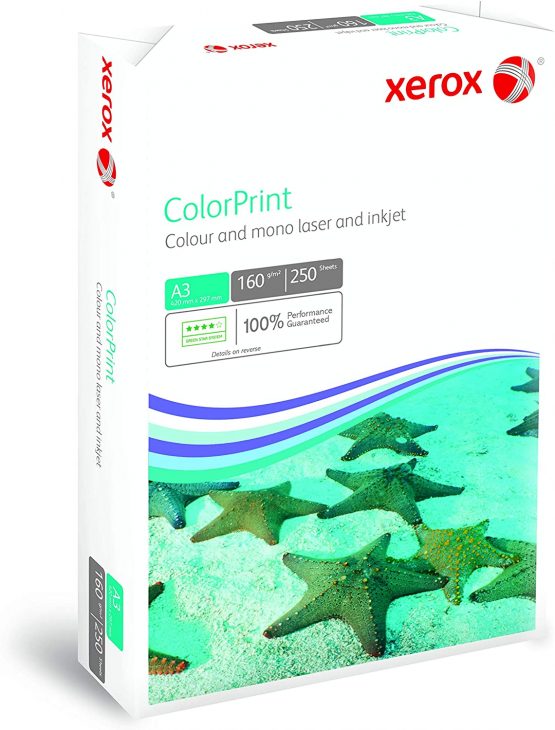Xerox Premium 003R95925 Colour Laser Printer Paper Standard A3 160 g/m² 250 Sheets per Pack White