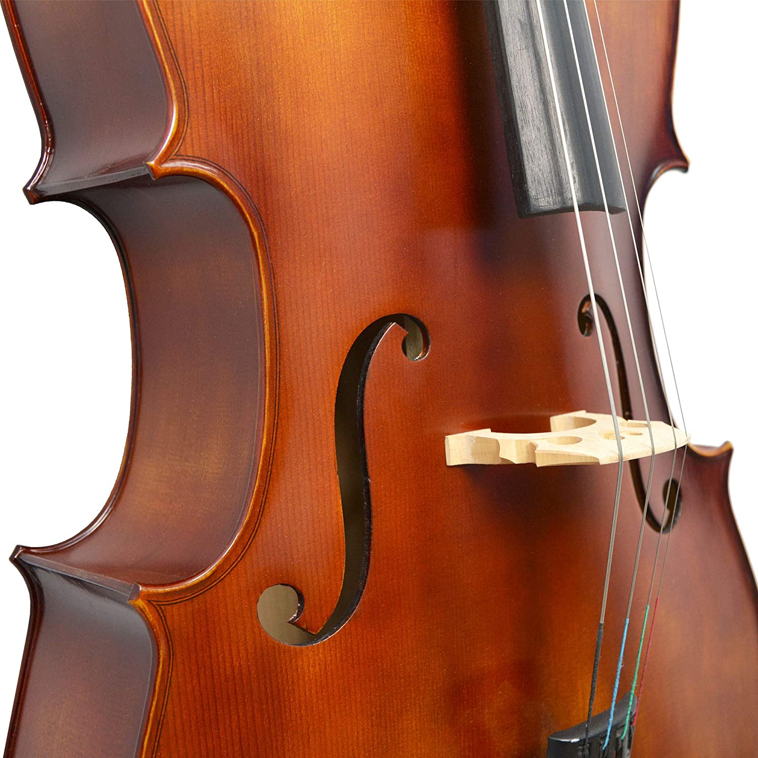 Forenza Prima 2 Cello Outfit - 3/4 Size, F2450C, Brown - Image 3