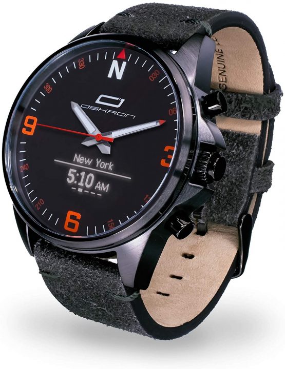 OSKRON Gear Men's Jewellery Watch with Smartwatch Functions One Size