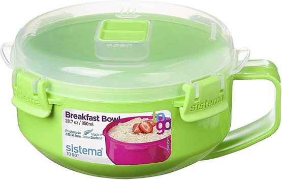 Sistema 21112ZS Go Breakfast Bowl-28.7 oz / 850 ml, Assorted - Image 3